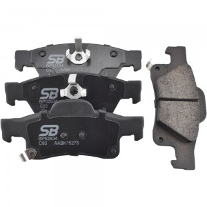 Колодки дисковые JEEP GRAND CHEROKEE 3.0 2011 - по JEEP GRAND CHEROKEE 3.6 2010  BP52834 SB NAGAMOCHI