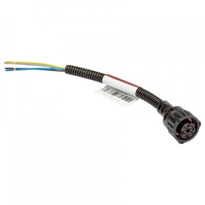 Разъем байонет СЦБ-4Р, с прямым адаптером, 4-х контактная с проводами (1845-9673 LECAR010580703 LECAR