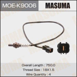лямбда-зонд! перед катализатором\ Hyundai Sonata 2.0-2.4MPI 04-07, Kia Magentis  MOE-K9006 MASUMA