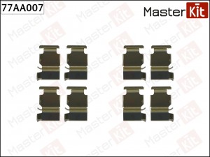 Комплект установочный дисковых колодок TOYOTA LAND CRUISER (2007-), LEXUS LX (20 77AA007 MASTER KIT