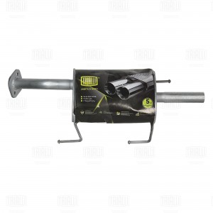 Глушитель основной (алюминизированная сталь) EMM 1401 TRIALLI