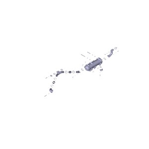 Теплообменник ЯМЗ-850,8401 жидкостно-масляный в сборе АВТОДИЗЕЛЬ 850.1013600-01 YAMZ
