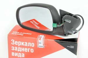 Зеркало боковое ВАЗ-1118 левое электропривод, обогрев ДААЗ 11180820100523 DAAZ
