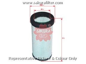 Фильтр воздушный BOBCAT 300,600,700,B,CT,X дополнительный SAKURA A8599 SAKURA