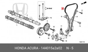 HONDA ACCORD IX (2013>) 144015A2A02 HONDA