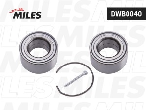 Подшипник ступицы передний HYUNDAI I20 08- (SKF VKBA 7545) DWB0040 DWB0040 MILES