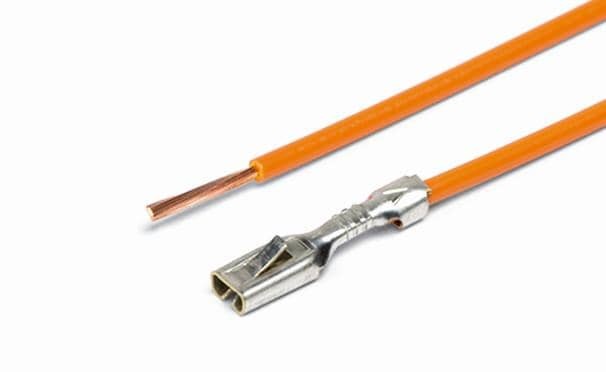 Контакт гнездовой с проводом (мама сер.2.8) /Cargen/ AX38101 CARGEN