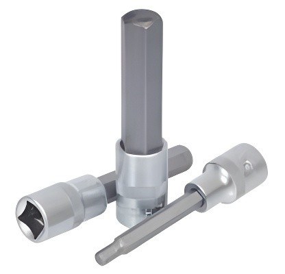 УД Головка торц со вставкой шестигранник  6мм 1/2" L=100мм /АВТОДЕЛО/ 39386 AVTO DELO