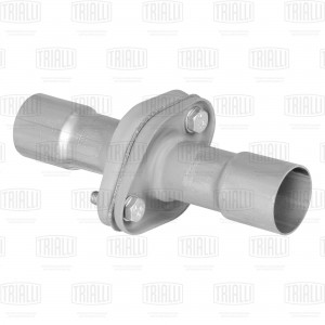 Соединение труб глуш. (комплект фланцев в сборе) FL-50 L=232мм (алюм. сталь) (EM EMP FL-50 TRIALLI