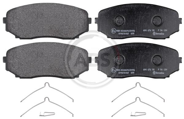 Колодки тормозные дисковые P54059 P54059 BREMBO