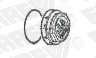 Крышка ступицы (м) BPW ECO-PLUS2 719100 ERREVI