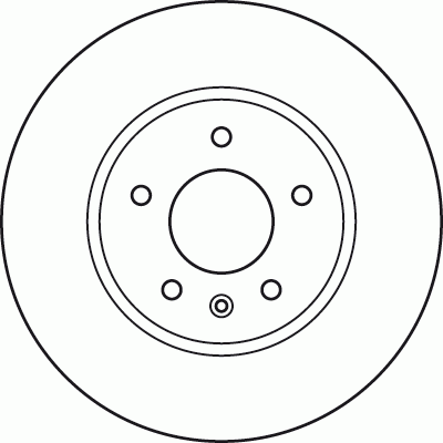 Диск тормозной CHEVROLET Captiva (C100,C140) OPEL Antara (H26,J26) передний (1шт DF4928S TRW