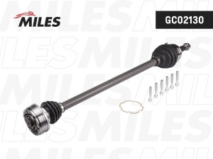 Привод в сборе правый VW GOLF II/POLO/SEAT 1.6-1.9D 83-04 (GKN 301538) GC02130 GC02130 MILES