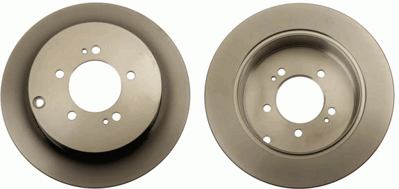 Диск тормозной CITROEN C-Crosser (EP) задний (1шт.) TRW DF4963 TRW