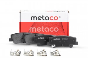 Колодки тормозные задние дисковые к-кт 3010-275 3010275 METACO