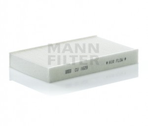 Фильтр воздушный салона RENAULT Fluence (10-) NISSAN Juke (11-) MANN CU1629 MANN FILTER