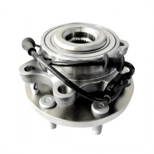 Ступица колеса передняя с подшипником NISSAN PATHFINDER/NAVARA 05- AWD (SKF VKBA DB83049 MILES