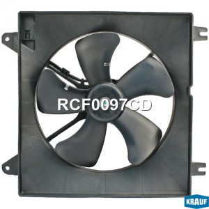 Вентилятор CHEVROLET Lacetti (1.4) охлаждения электрический в сборе KRAUF RCF0097CD KRAUF
