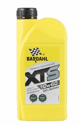 BARDAHL XTS 10W60 (1L) масло моторное! синт.\API SN/CF, ACEA A3/B4 36251 BARDAHL