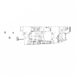 Болт форсунки охл. поршня КАМАЗ ISBe, ISDe, 3310 ISF 3.8 (Haffen) 0009 HAFFEN