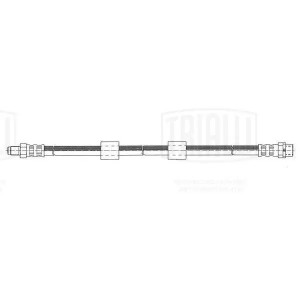 Шланг торм. BMW 5 E39 (95-) перед. L=440мм (BF 4822) BF4822 TRIALLI