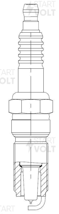 Свеча зажигания для а/м Ford Focus III (13-) 2.0i Ir (VSP 1005) VSP 1005 START VOLT