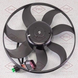 Вентилятор радиатора AUDI A3/TT 03-SKODA Octavia/Superb/Yeti 04-VW Golf/Jetta/Pa TGE1004 TATSUMI