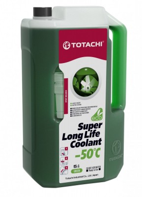 Антифриз TOTACHI SUPER LLC GREEN -50C 5л (4589904924811) 41705 41705 TOTACHI