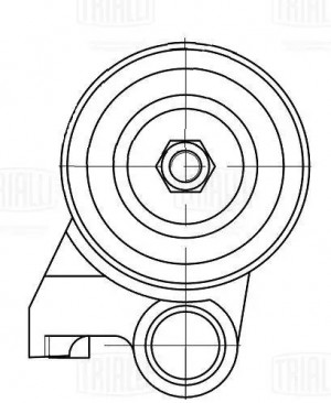 Ролик ГРМ Toyota Land Cruiser Prado 150 (09-) 3.0d (натяж.) (CM 3031) CM3031 TRIALLI