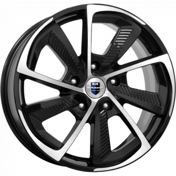 КиК C.T.G- Оригинал 18.0 / 8.0J PCD 5x112.00 ET 48.00 ЦО 57.10 Литой / Черный с  R64248 K K WHEELS