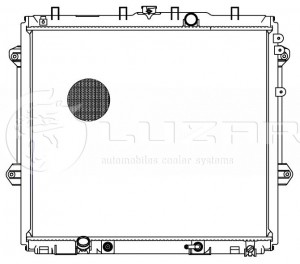 Радиатор охлаждения для а/м Toyota Land Cruiser Prado (09-) 4.0i LRc1971 LRC1971 LUZAR