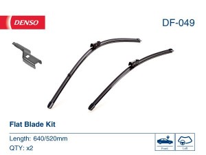 Комплект щёток AUDI A6 (4G, C7) (10-) 11/10- DF-049 DF-049 DENSO