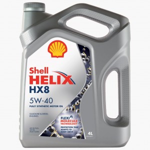 Масло моторное синтетическое Helix HX8 Synthetic 5W-40 4л 550046362 (550051529)  550046362 SHELL