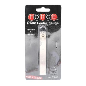 Набор щупов 26пр.  0.04-0.63мм 61802 61802 FORCE