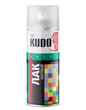 Лак акриловый универсальный матовый 520мл KUDO KU-9004 KUDO