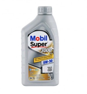 Масло моторное Mobil Super 3000 XE 5W-30 SL/SM/СF C3 синтетическое 1 л 152574 MOBIL