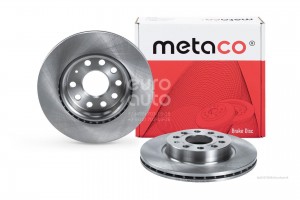 Диск тормозной передний вентилируемый 3050008 3050008 METACO