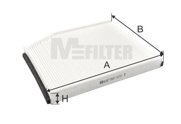 фильтр салона!\ Ford Transit 2.2TDCI 12> K 9187 MFILTER AUTOMOTIVE FILTERS