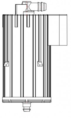 Фильтр топл. тонк. очистки для а/м Chevrolet Spark M300 (09-) 1.0i/1.2i (VS-FF 0 VSFF0514 START VOLT