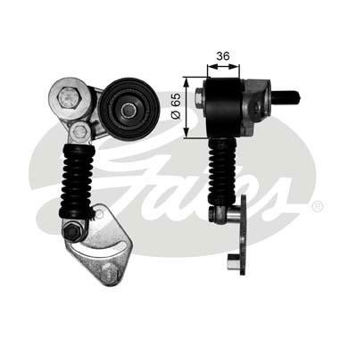 Натяжитель приводного ремня MAN F2000,TGA GATES T38594 GATES