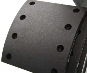 Накладка тормозной колодки SAF 1-й ремонт (420х178мм,8 отверстий) (комплект на о 350-33-044 MEGA POWER