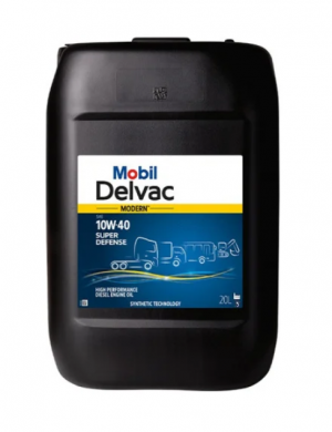 Масло моторное MOBIL DELVAC Modern 10W40 Super Defense п/синт.20л 157060 MOBIL