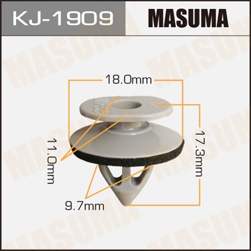 Пистон обивки универсальный MASUMA KJ1909 MASUMA