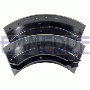 Колодка тормозная к-кт 2шт. 410*200 Volvo F10/12/FH12/16 963851 EMMERRE