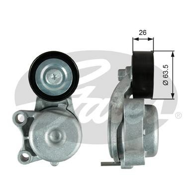 JEEP GRAND CHEROKEE (WK2) (2010>) T39343 GATES