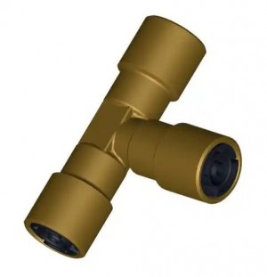 Фитинг тройник 8/8/8 (быстроразборный) (Sirit) 2570080603 SIRIT