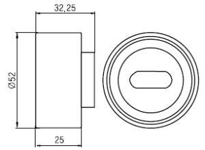 Ролик ГРМ натяжной Mazda 323, Demio, MX-3, Kia Avella, Rio I, Pride 1.3-1.6 (90- GT20040 GMB