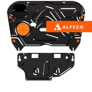 24.116 Тойота Rav4 (2019-) V-все (2 части) штамповка (сталь 1,5мм) Альфеко ALF24116ST ALFECO