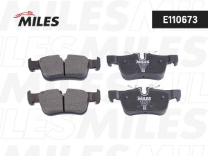 Колодки тормозные задние (Смесь Semi-Metallic) BMW 2 F45 14-/X1 F48 15- (TRW GDB E110673 MILES