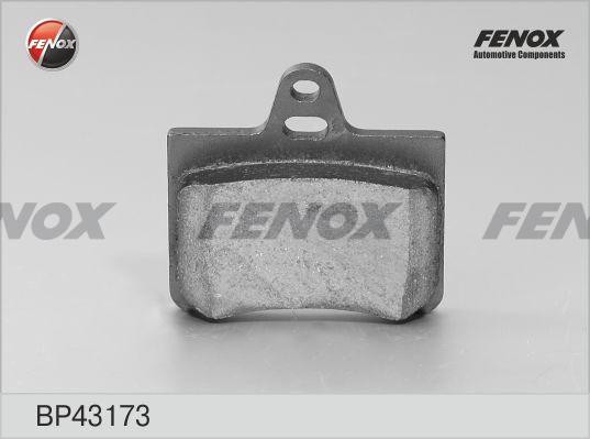 Колодки тормозные дисковые задние BP43173 FENOX